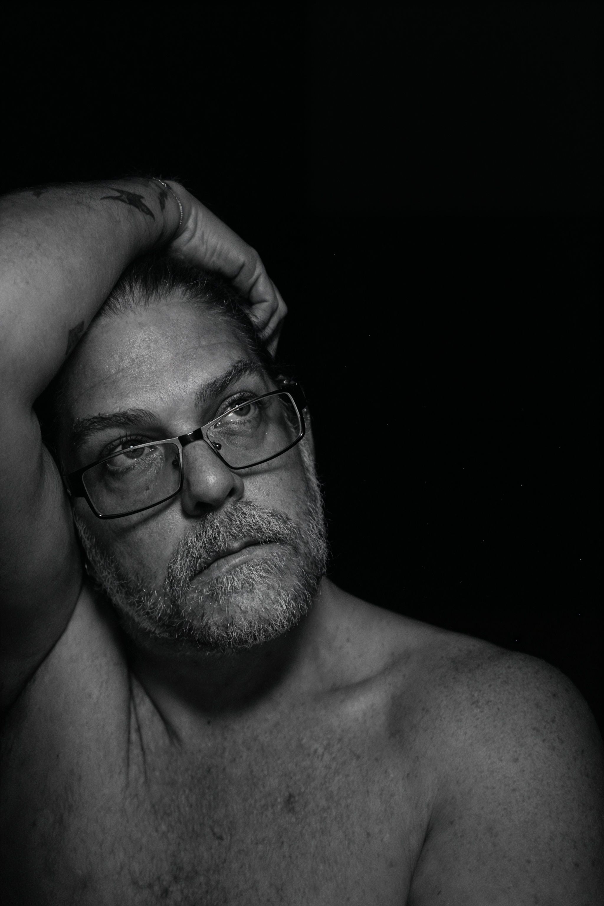 Author portrait, unguarded