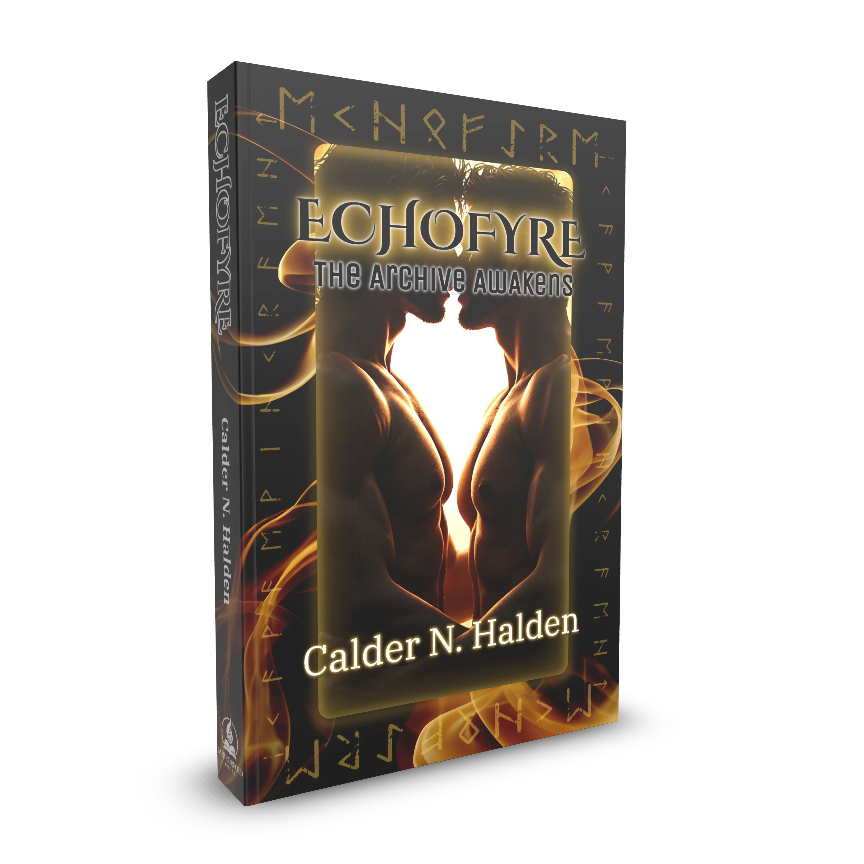 EchoFyre: The Archive Awakens — 3D book mockup