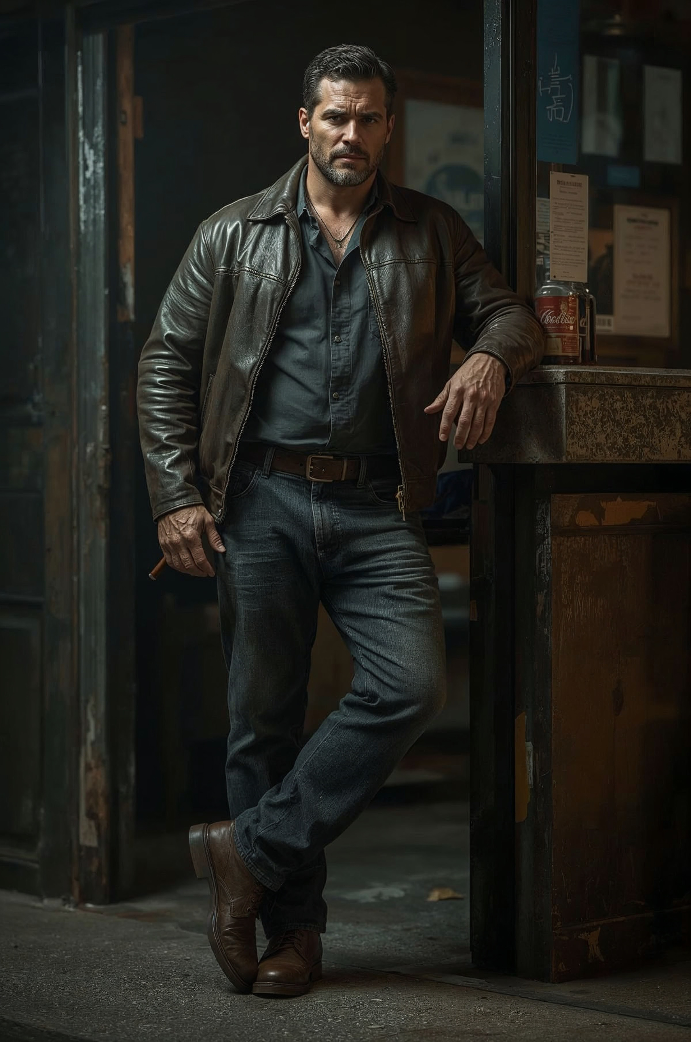 Harlan Vexley full body